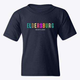 Eldersburg Maryland Color Pop Youth T-shirt