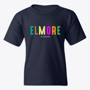 Elmore Alabama Color Pop Youth T-shirt