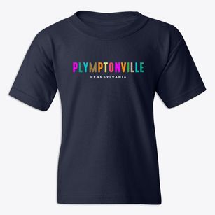 Plymptonville Pennsylvania Color Pop Youth T-shirt