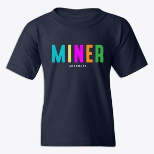 Miner Missouri Color Pop Youth T-shirt