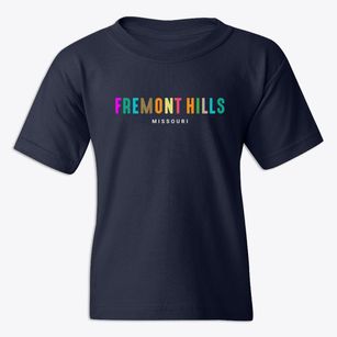 Fremont Hills Missouri Color Pop Youth T-shirt