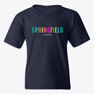Springfield Illinois Color Pop Youth T-shirt