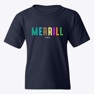 Merrill Iowa Color Pop Youth T-shirt
