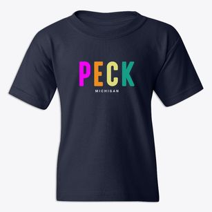 Peck Michigan Color Pop Youth T-shirt