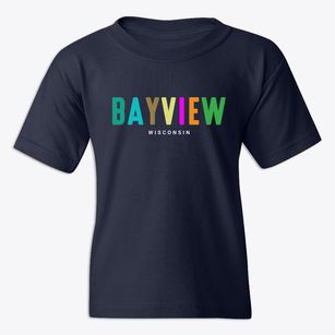 Bayview Wisconsin Color Pop Youth T-shirt