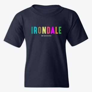 Irondale Missouri Color Pop Youth T-shirt