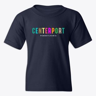Centerport Pennsylvania Color Pop Youth T-shirt