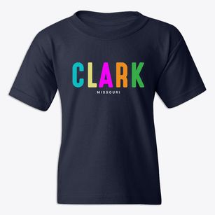 Clark Missouri Color Pop Youth T-shirt