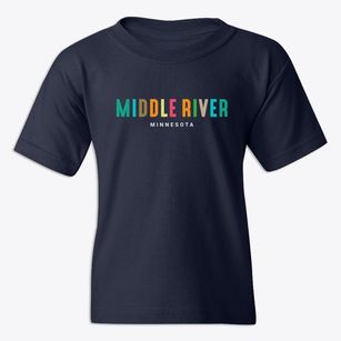 Middle River Minnesota Color Pop Youth T-shirt