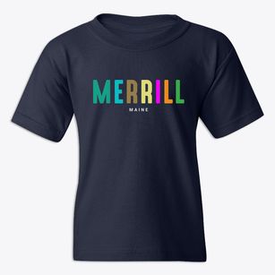 Merrill Maine Color Pop Youth T-shirt
