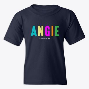 Angie Louisiana Color Pop Youth T-shirt