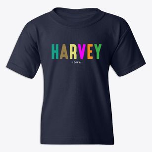 Harvey Iowa Color Pop Youth T-shirt