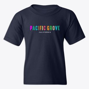 Pacific Grove California Color Pop Youth T-shirt