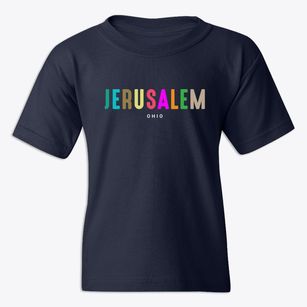 Jerusalem Ohio Color Pop Youth T-shirt