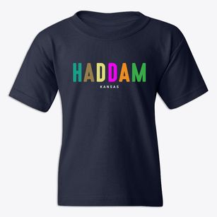 Haddam Kansas Color Pop Youth T-shirt