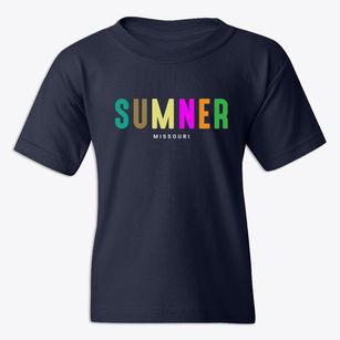 Sumner Missouri Color Pop Youth T-shirt