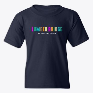 Lumber Bridge North Carolina Color Pop Youth T-shirt