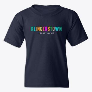 Klingerstown Pennsylvania Color Pop Youth T-shirt