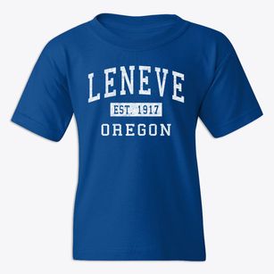 Leneve Oregon Classic Established Youth T-shirt