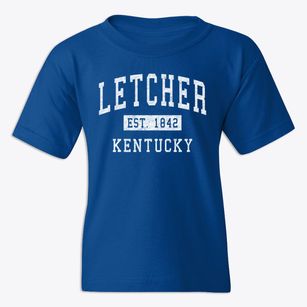 Letcher Kentucky Classic Established Youth T-shirt