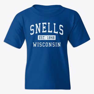 Snells Wisconsin Classic Established Youth T-shirt