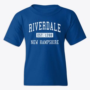 Riverdale New Hampshire Classic Established Youth T-shirt
