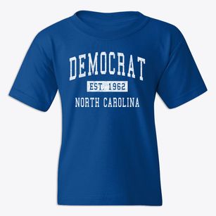 Democrat North Carolina Classic Established Youth T-shirt
