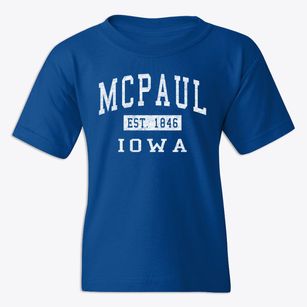 Mcpaul Iowa Classic Established Youth T-shirt