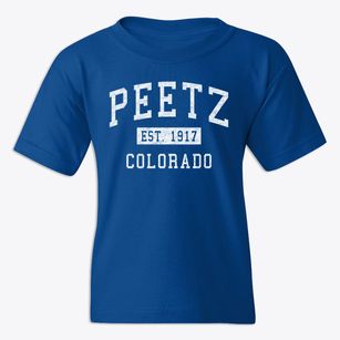 Peetz Colorado Classic Established Youth T-shirt