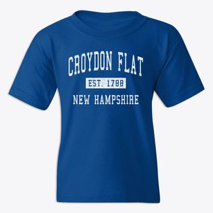 Croydon Flat New Hampshire Classic Established Youth T-shirt