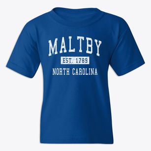 Maltby North Carolina Classic Established Youth T-shirt