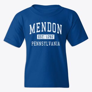 Mendon Pennsylvania Classic Established Youth T-shirt