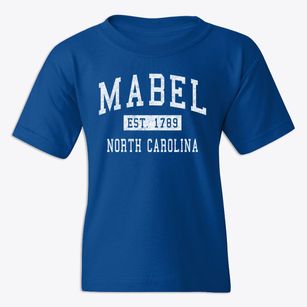 Mabel North Carolina Classic Established Youth T-shirt