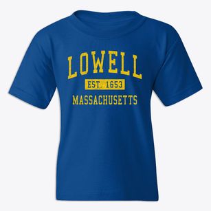 Lowell Massachusetts Classic Established Youth T-shirt
