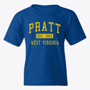 Pratt West Virginia Classic Established Youth T-shirt