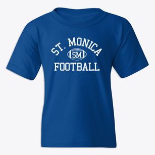 Saint Monica School Classic Football Youth T-shirt