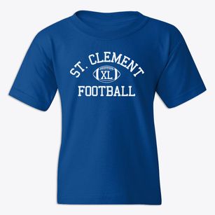 Saint Clement Pope School Classic Football Youth T-shirt