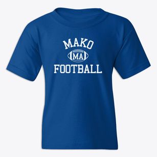Mako Academy Classic Football Youth T-shirt