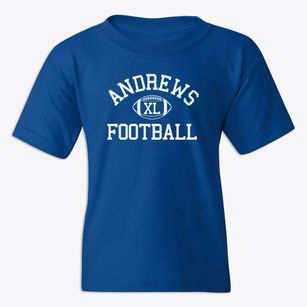 Andrews High School Classic Football Youth T-shirt