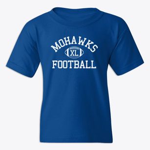 Mohawk High School Classic Football Youth T-shirt