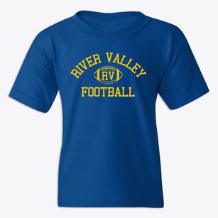 River Valley High School Classic Football Youth T-shirt