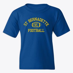 St Bernadette Parish Classic Football Youth T-shirt