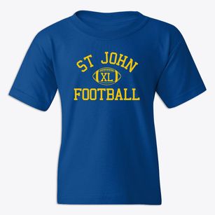 Saint John Church - Bellaire Classic Football Youth T-shirt