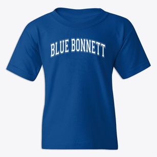 Blue Bonnett Elementary School Varsity Arch Youth T-shirt
