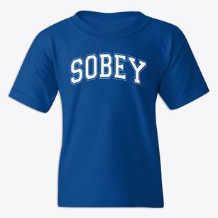 Sobey Elementary School Varsity Arch Youth T-shirt