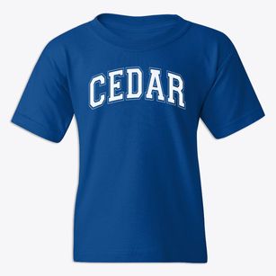 Cedar Middle School Varsity Arch Youth T-shirt