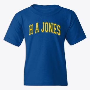 H A Jones Elementary School Varsity Arch Youth T-shirt