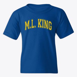 M.l. King Magnet Elementary School Varsity Arch Youth T-shirt