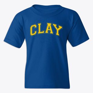 Clay Community Education Center Varsity Arch Youth T-shirt