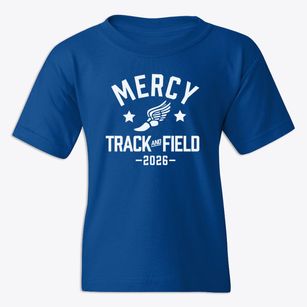 Mercy High School Track and Field Youth T-shirt
